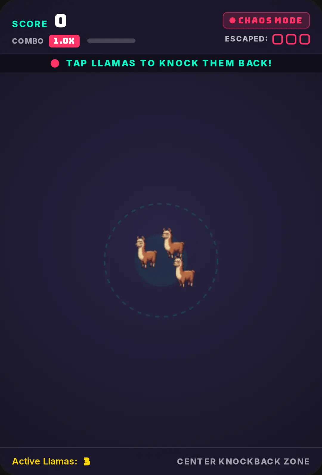 Llama Chaos Escape cover