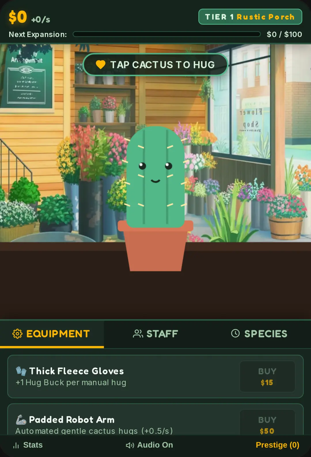 Sentient Cactus Hugging Emporium cover