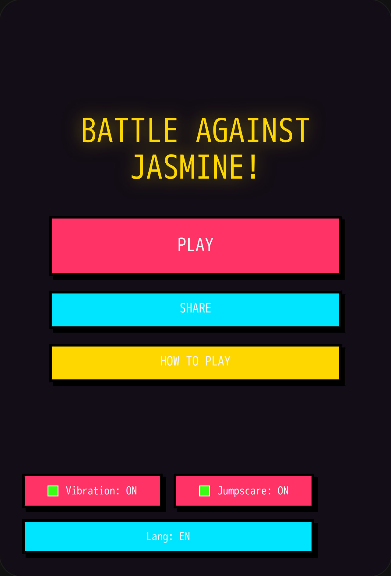 Battle Against Jasmine! cover