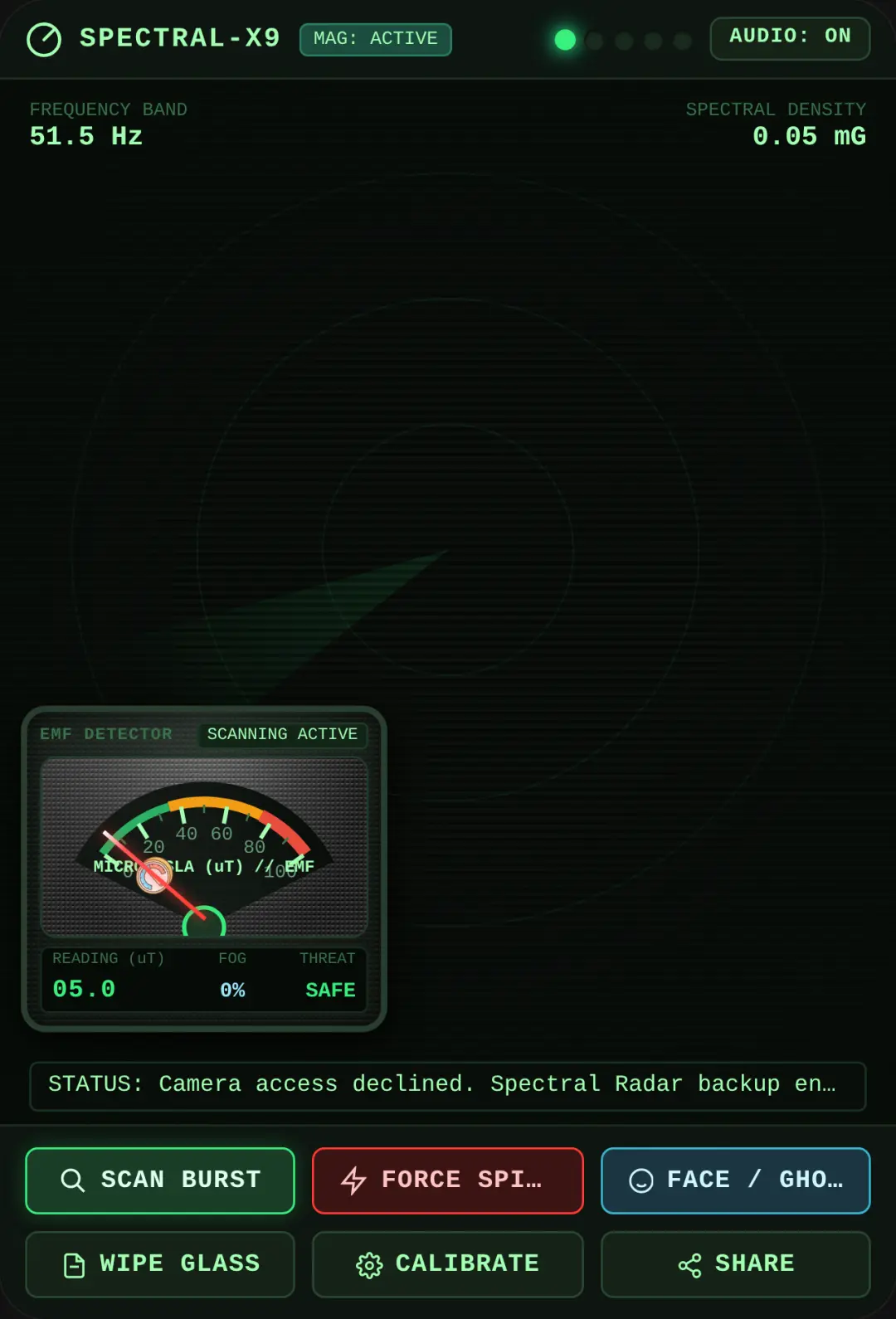 Ghost EMF Detector & Spectral Scanner cover