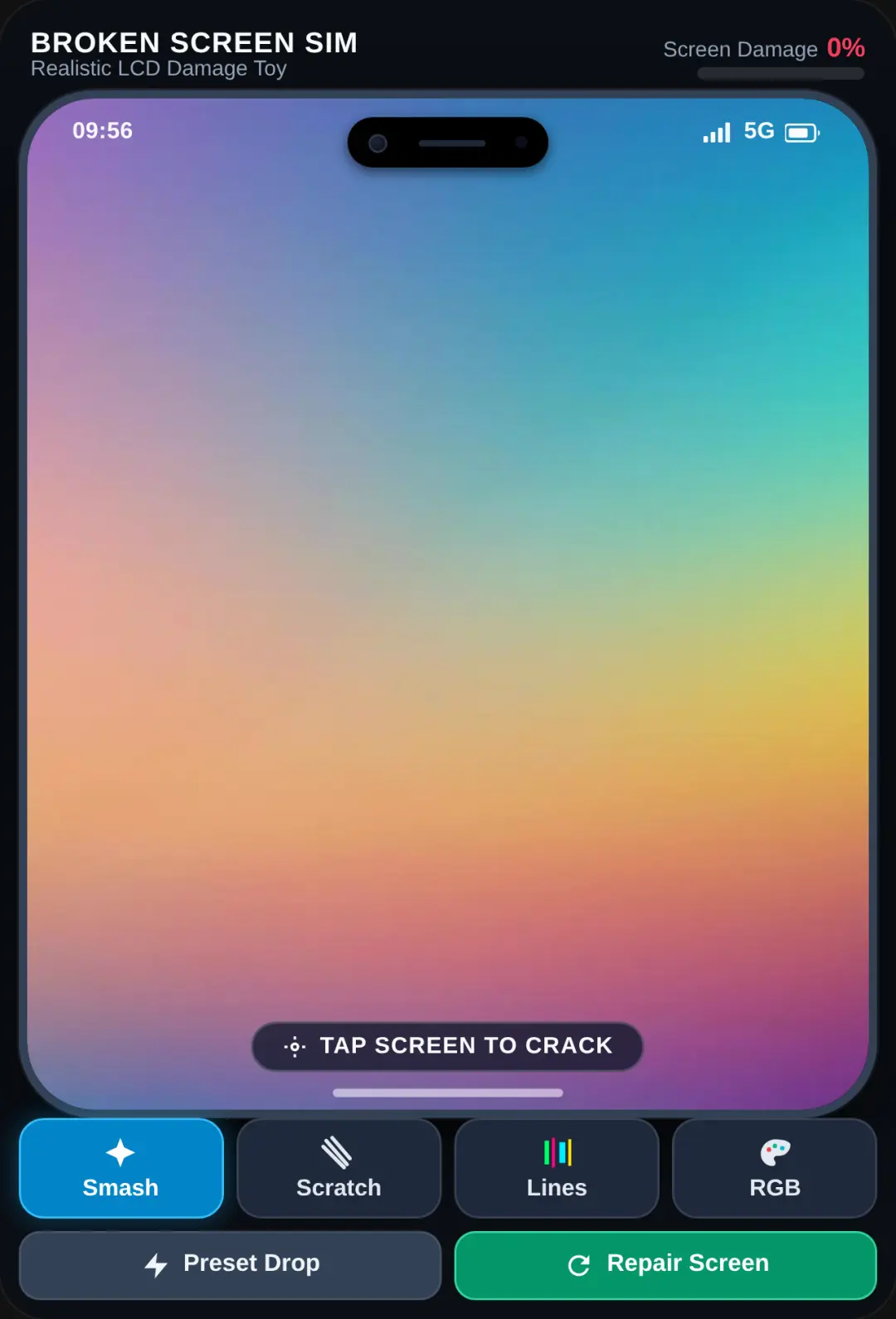 Realistic Broken Phone Simulator cover