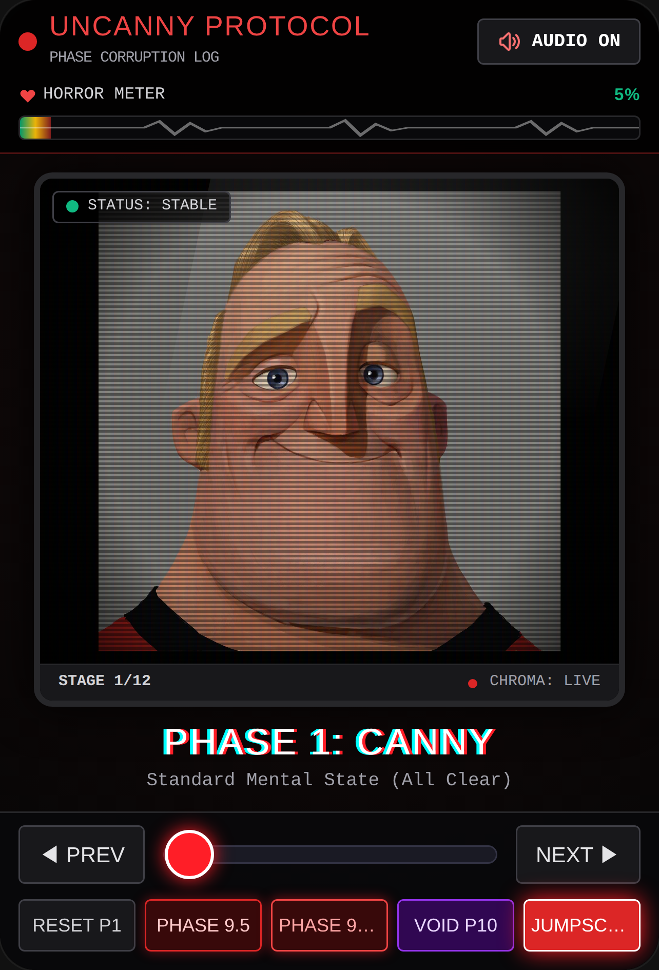 Mr. Incredible Uncanny cover
