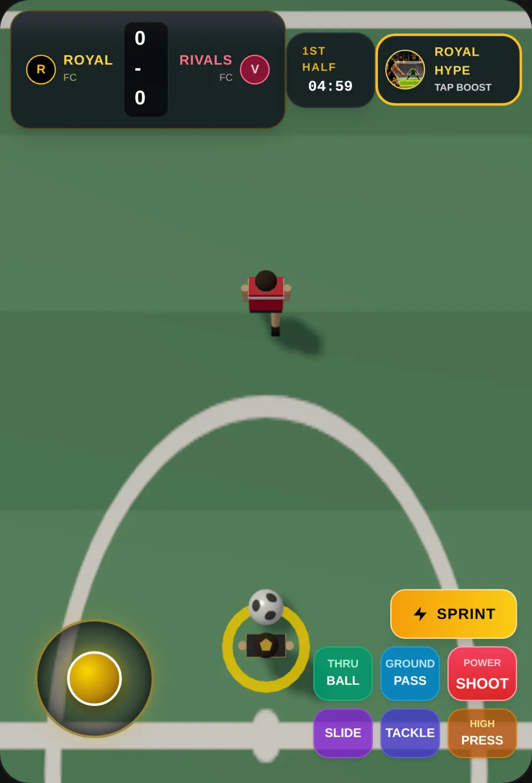 Royal FC vs Rivals FC - 3D Soccer cover