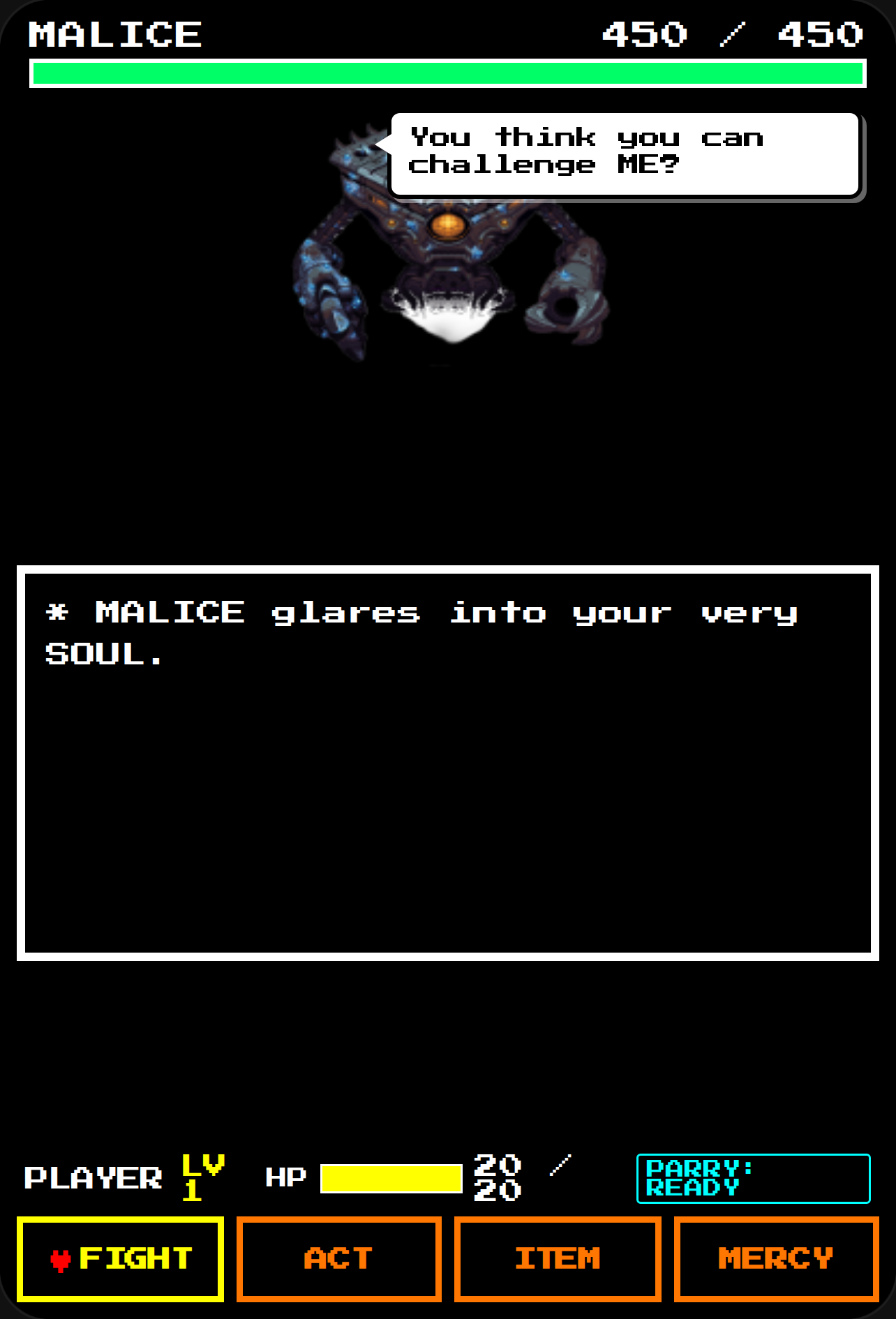MALICE - Boss Battle cover