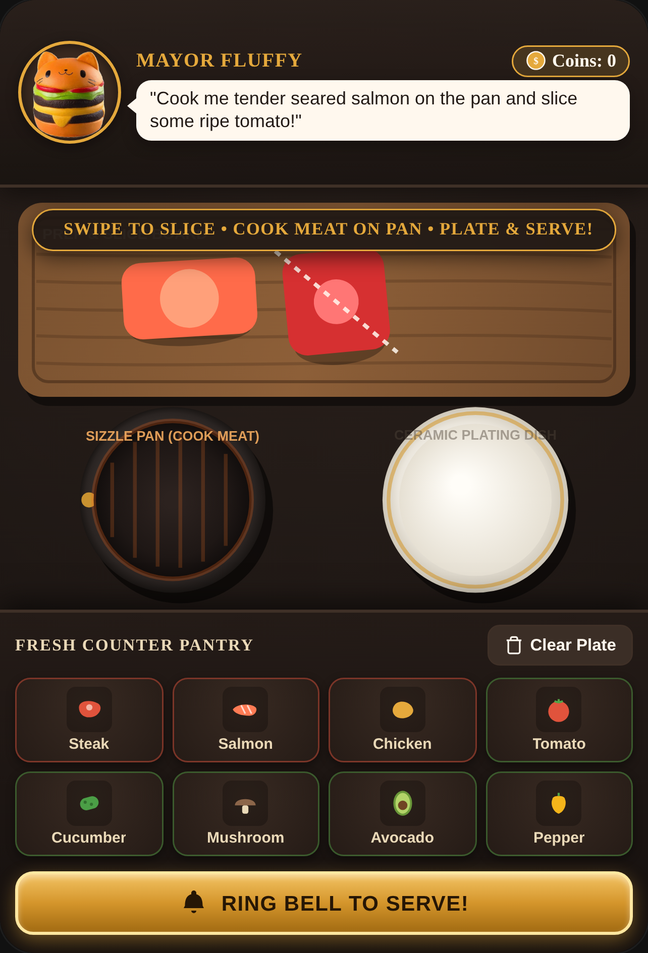 Cook food cover