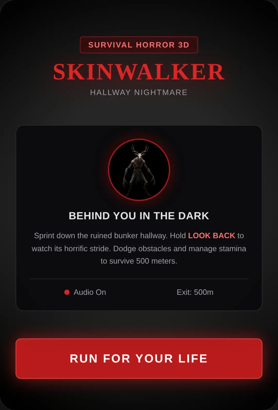 Skinwalker Hallway Escape cover