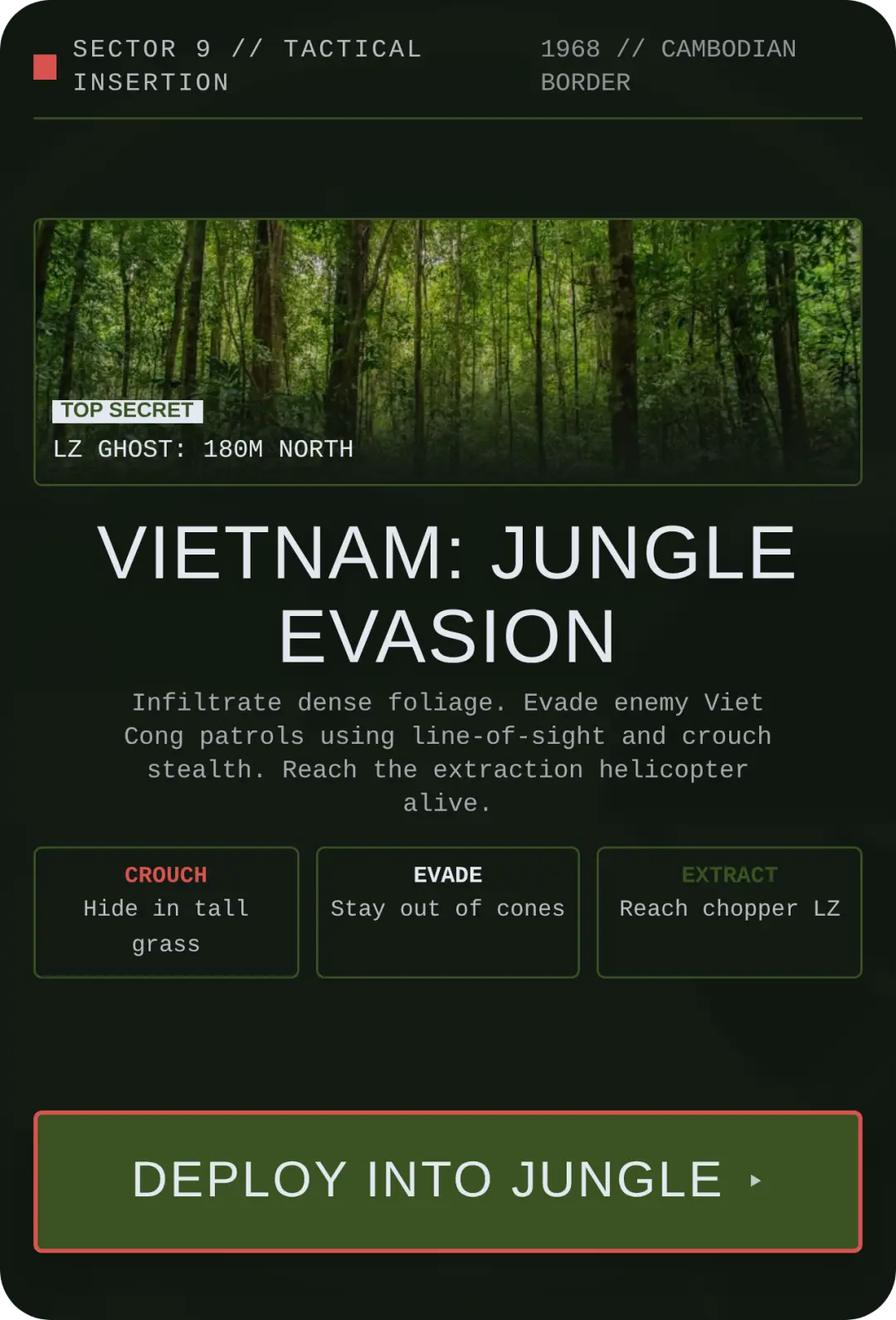 Vietnam War: Jungle Extraction 3D cover