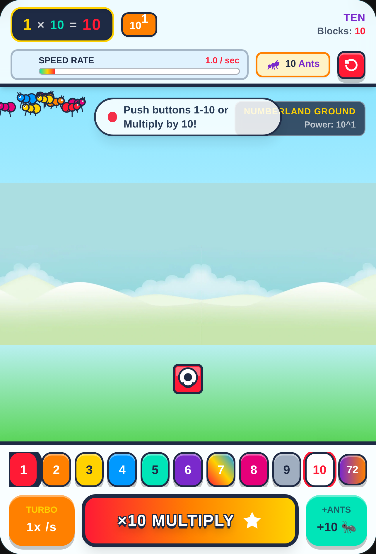 Numberblocks Powers of 10 cover