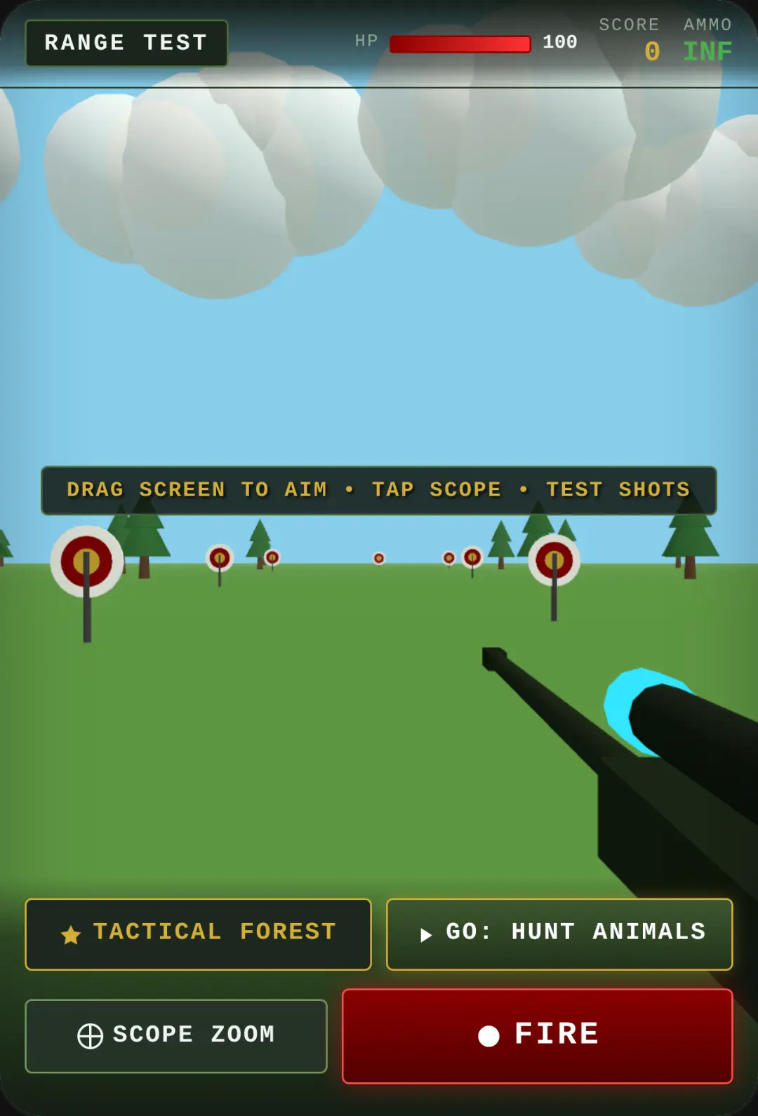 3D Sniper: Target Range & Animal Hunt cover