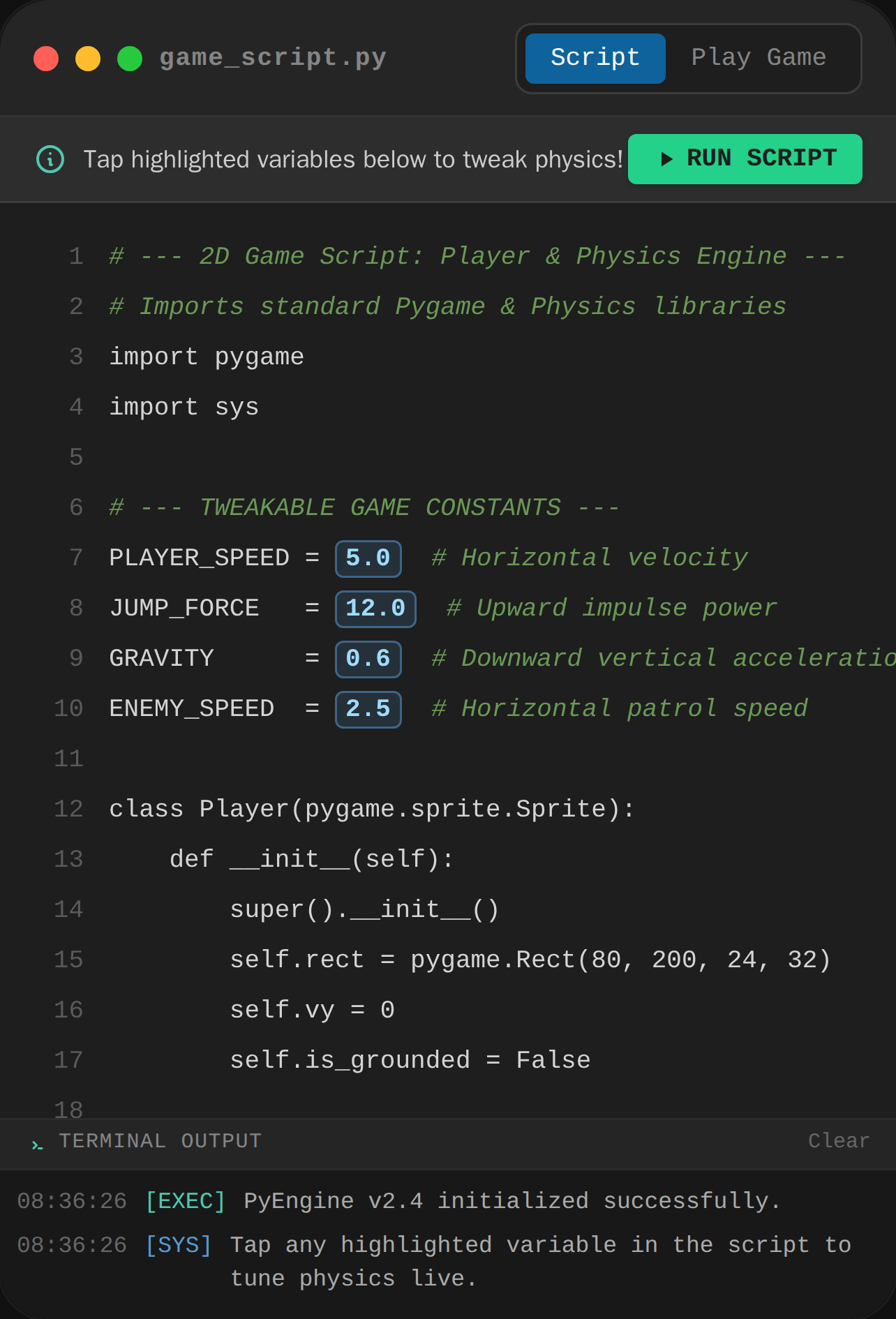 2D Game Script Playground cover