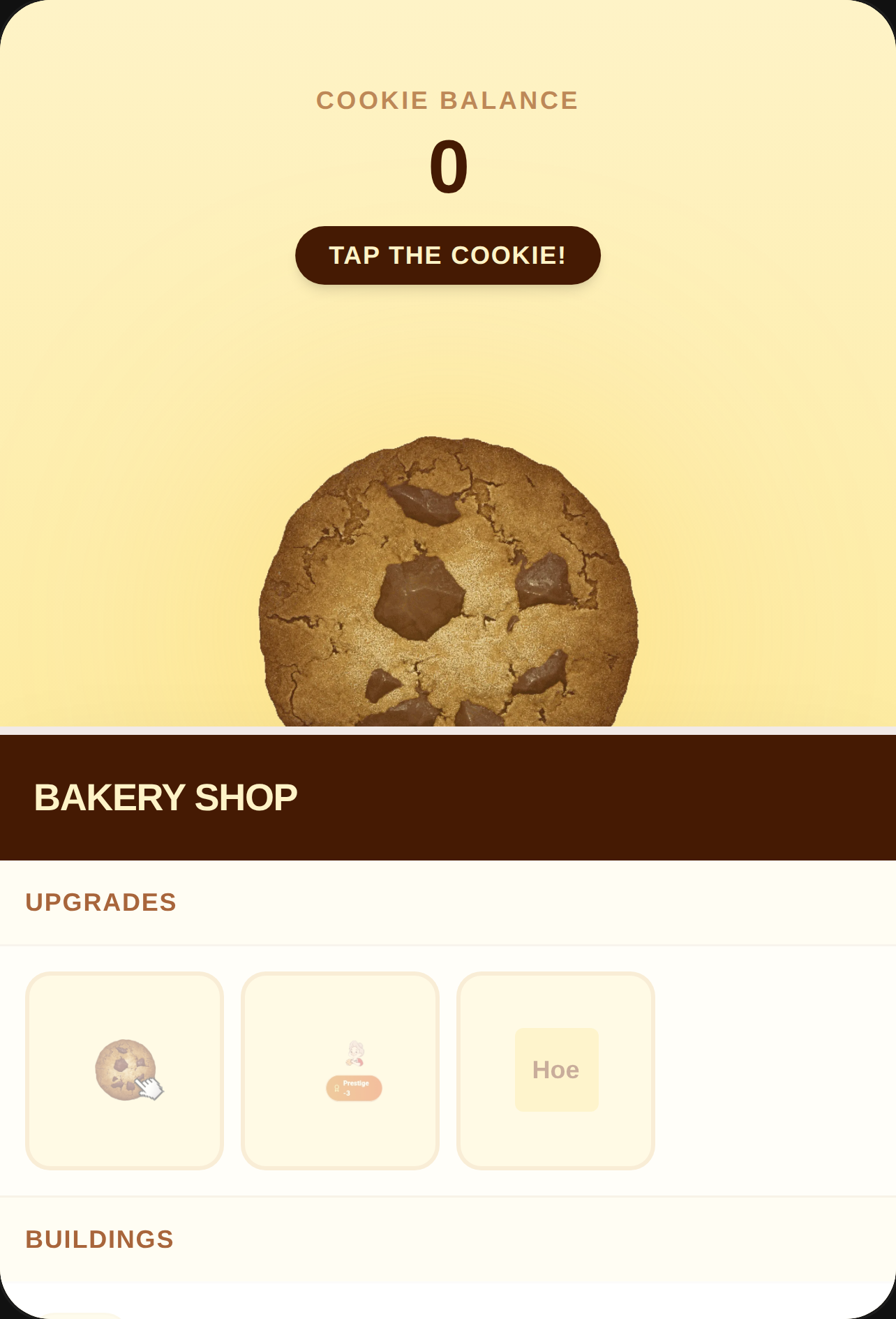Cookie Clicker Empire cover