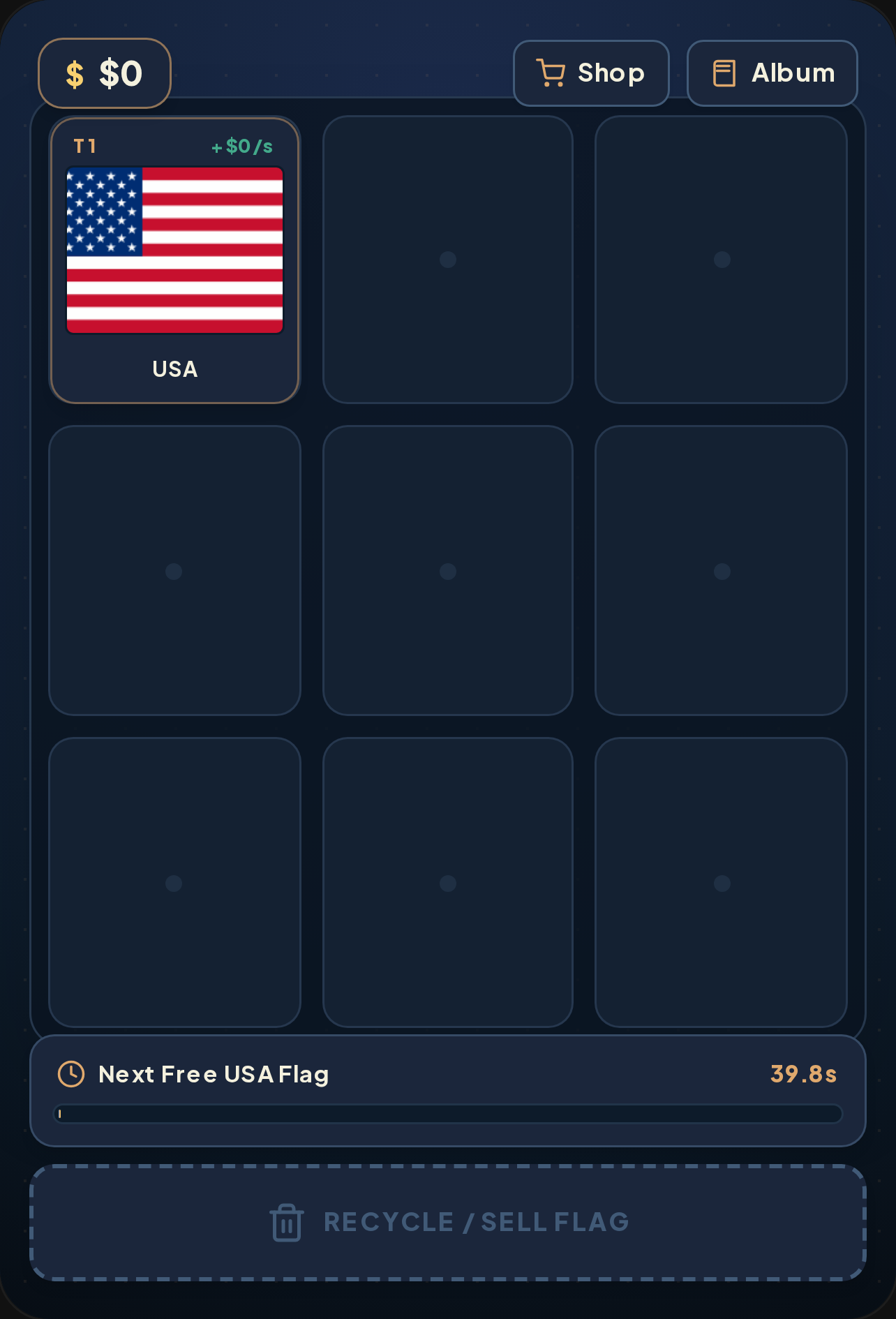 Merge a flag 🇺🇸 to 🇿🇦 cover
