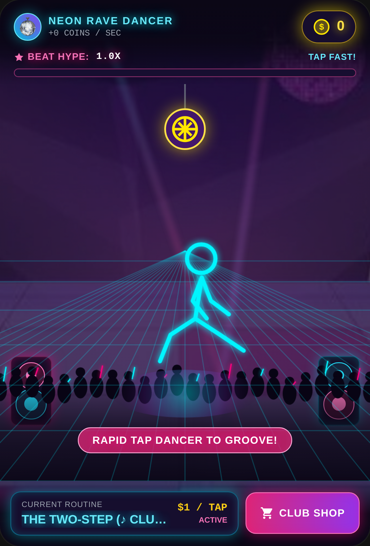 Neon Rave Stick Dancer cover