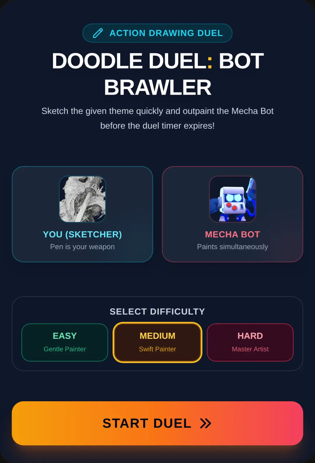 Doodle Duel: Bot Brawler cover