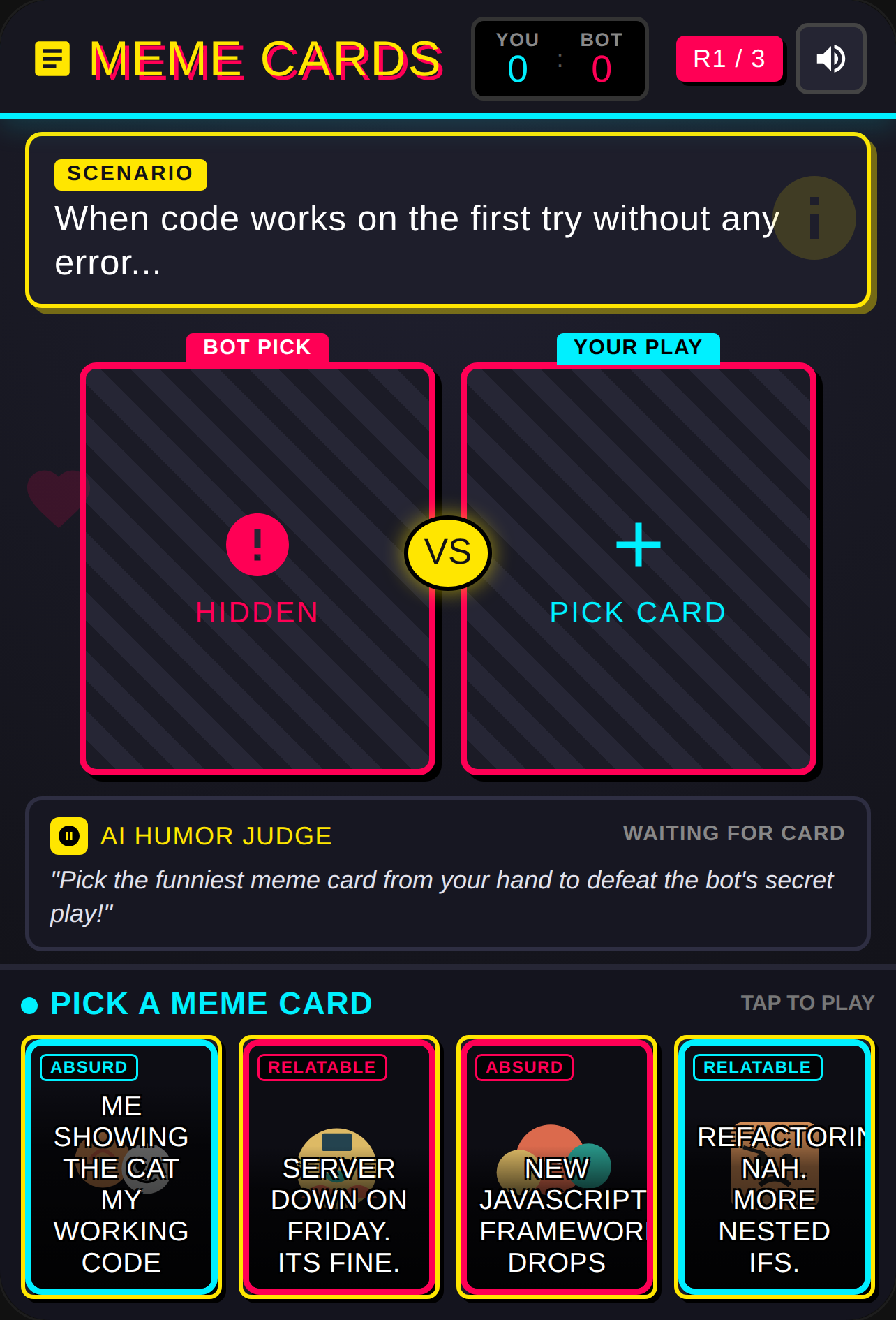 Meme Cards cover