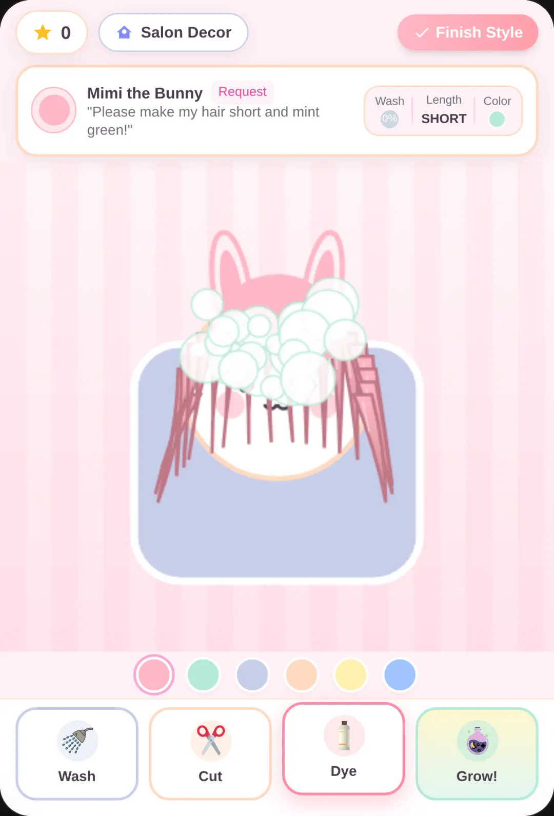 Cozy Pastel Hair Salon cover