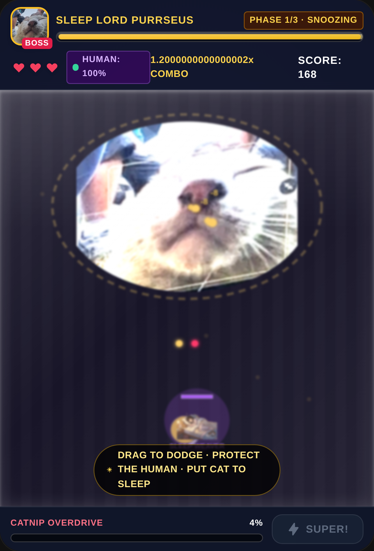 Sleep Lord Purrseus - Boss Fight cover