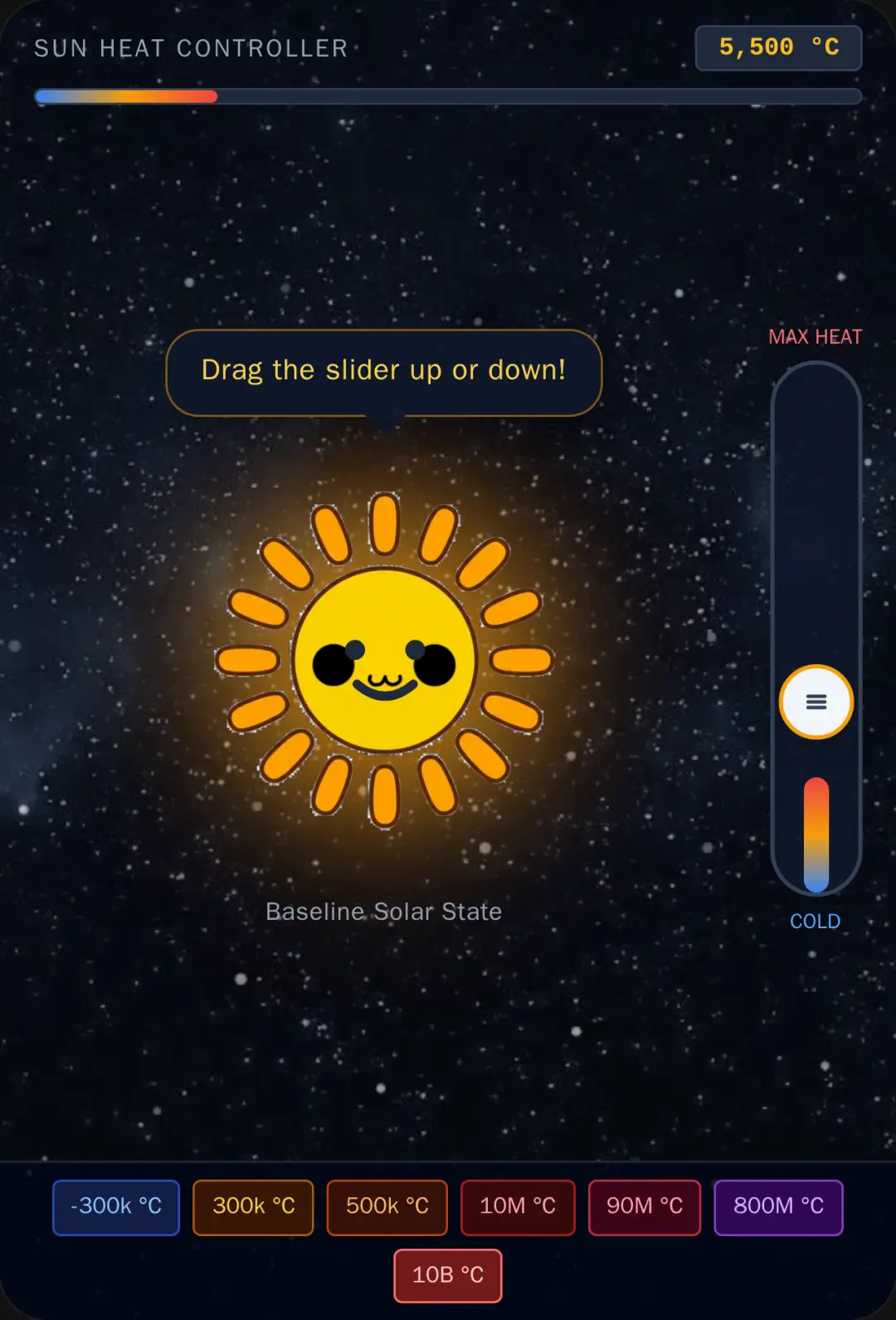 Heat simulator. cover