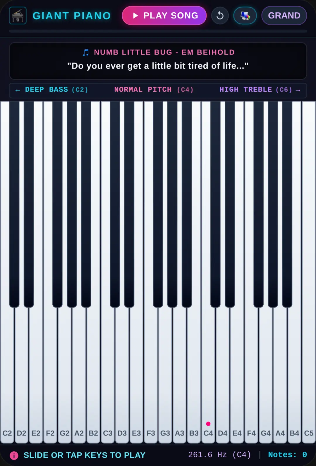 Definitely doesn't play music cover