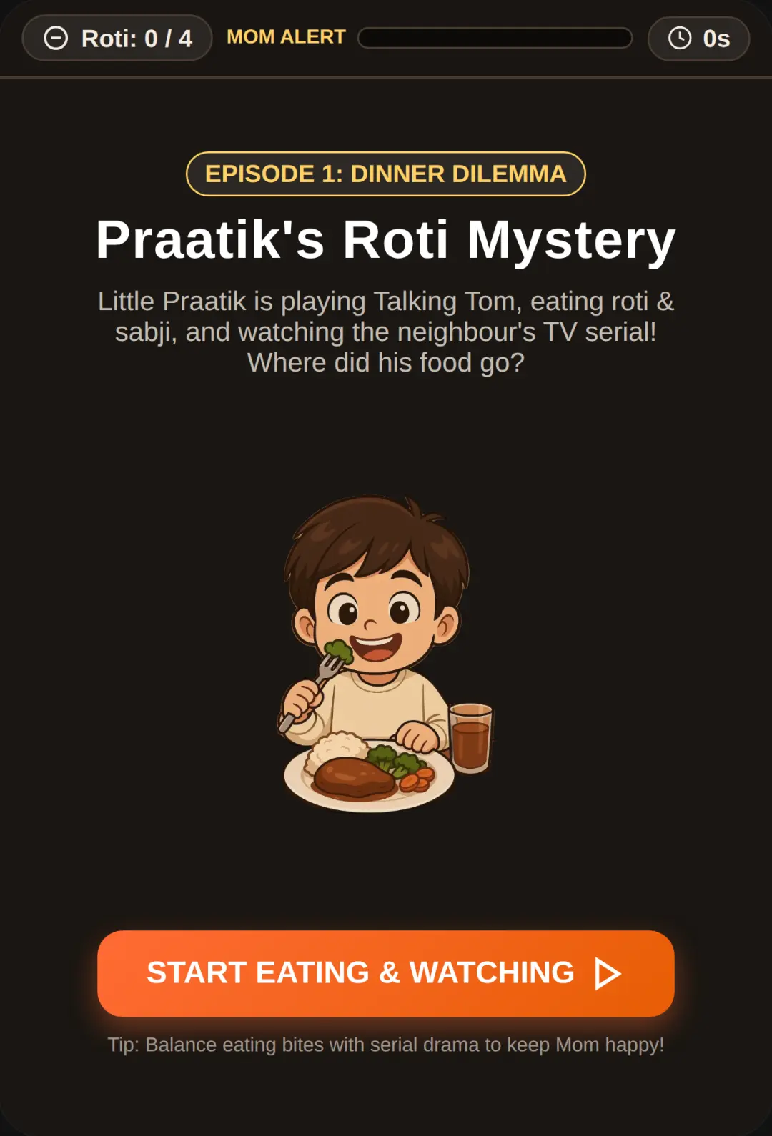 Praatik's Roti Mystery cover