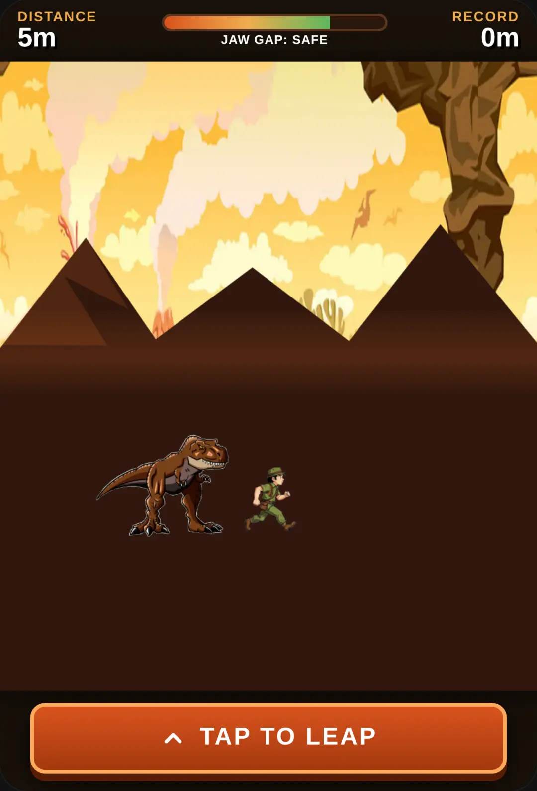 Prehistoric Chase: T-Rex Escape cover