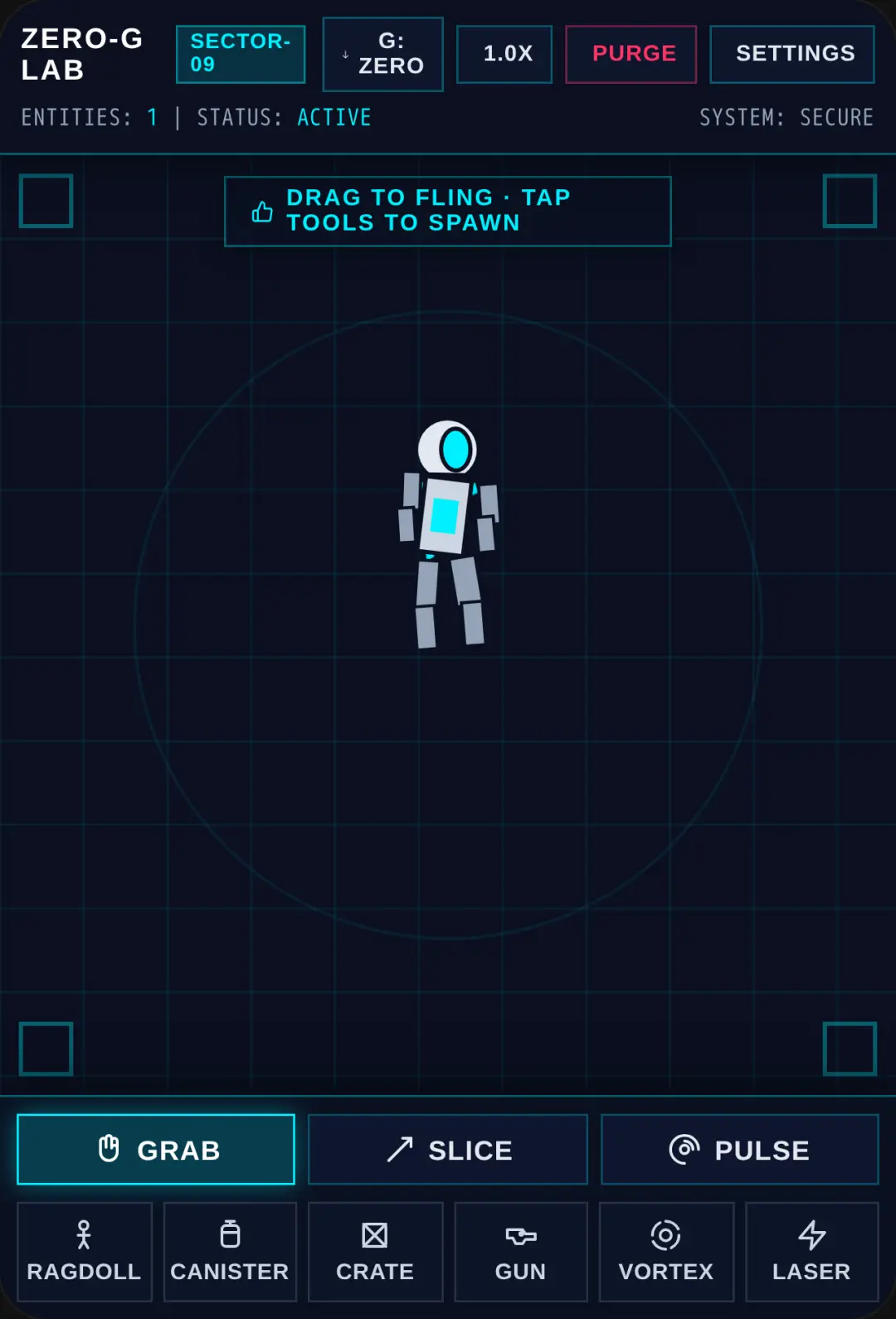Zero-G Physics Sandbox cover