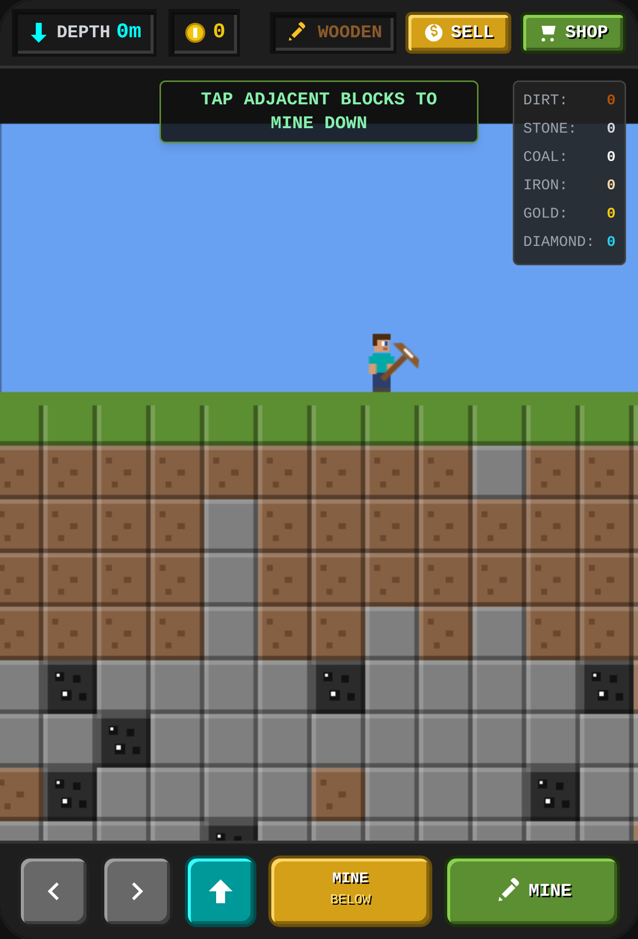 2D Minecraft Miner cover