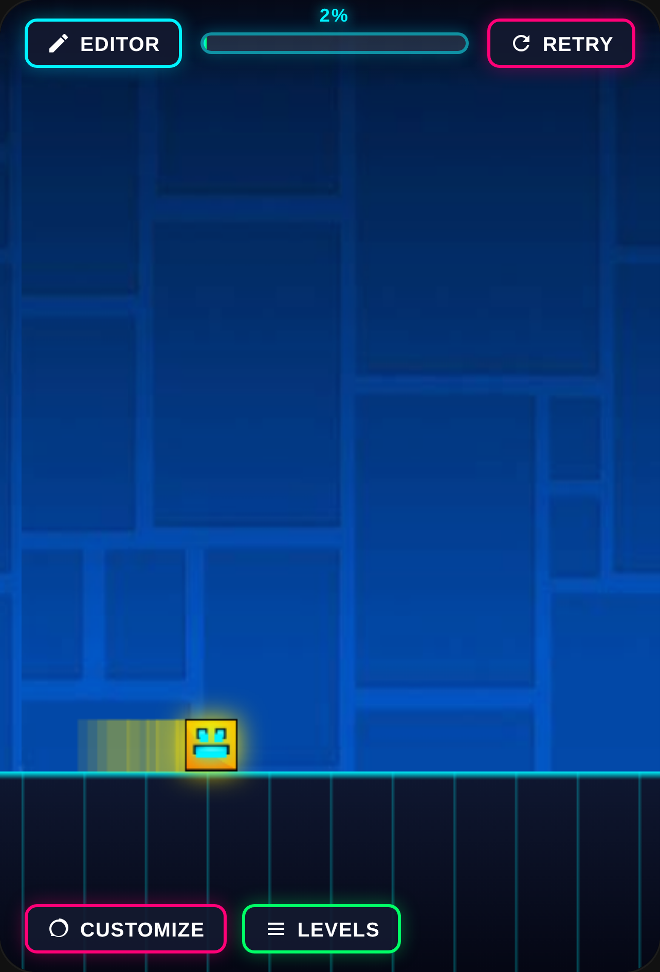 Geometry Dash: Neon Surge cover