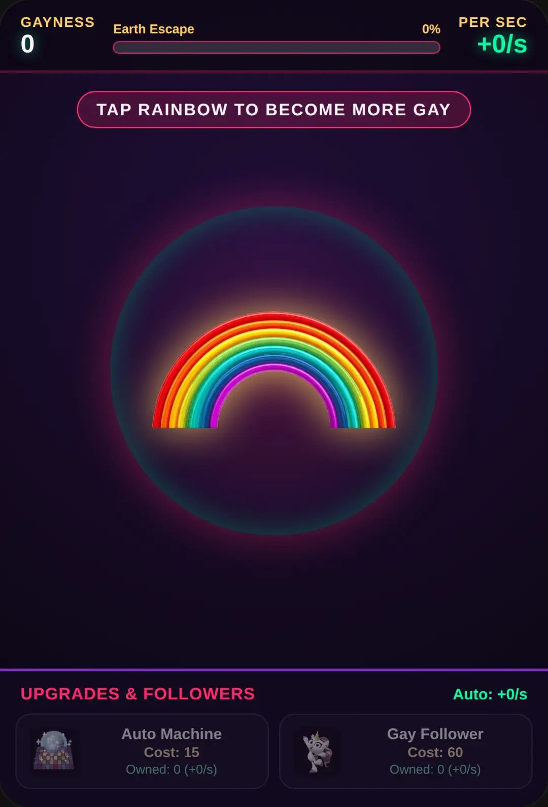 Rainbow Escape: The Gay Lands cover
