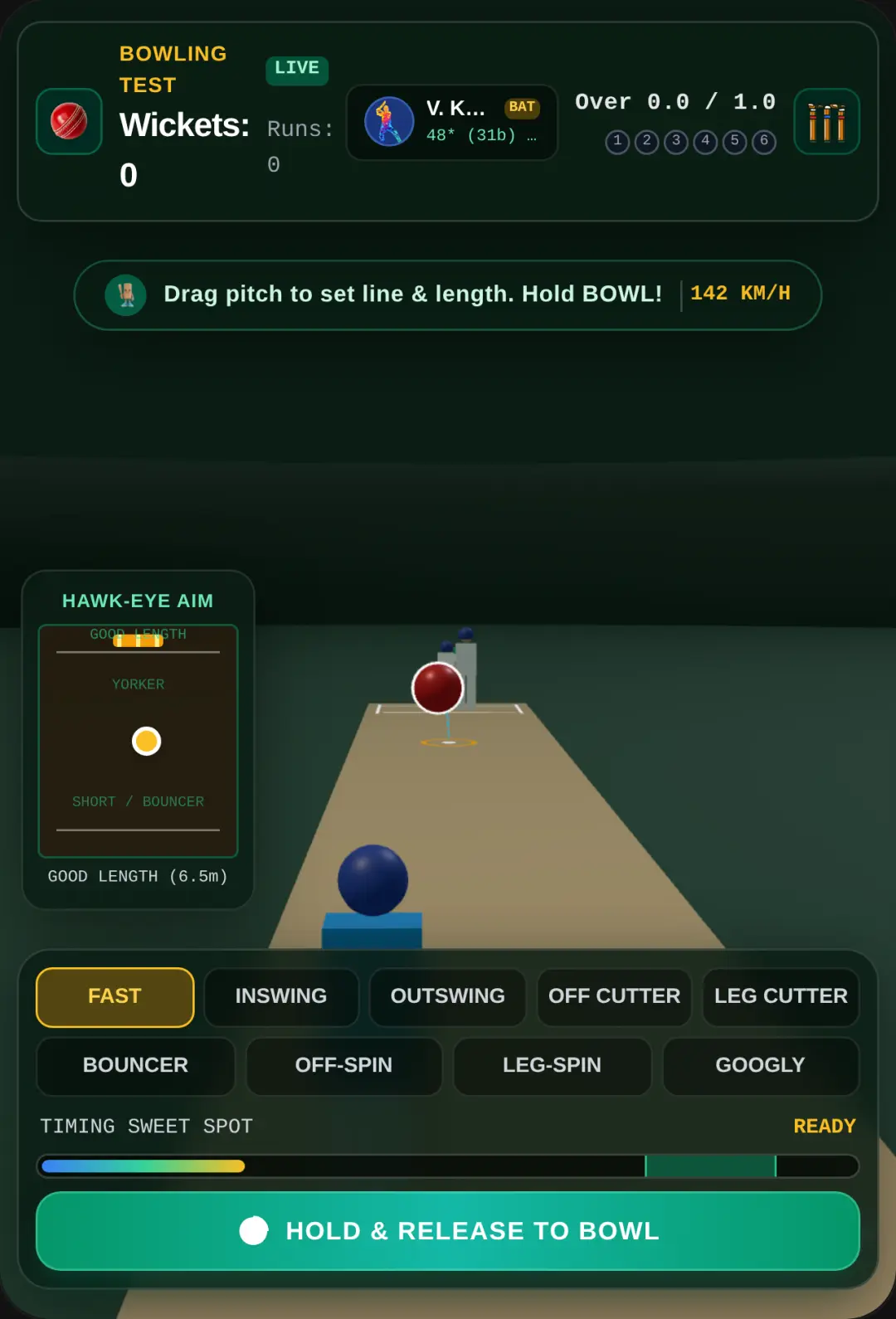 Cricket 3D: Bowling Simulator cover