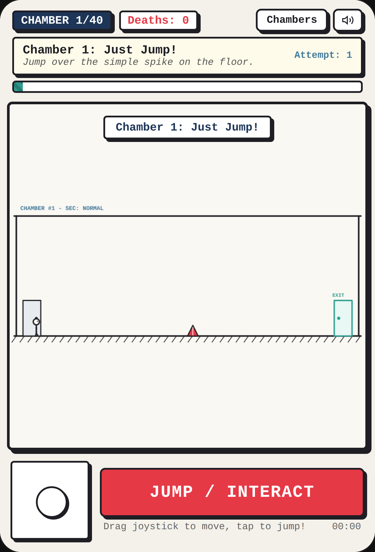 Stickman Experiment - 40 Test Chambers cover