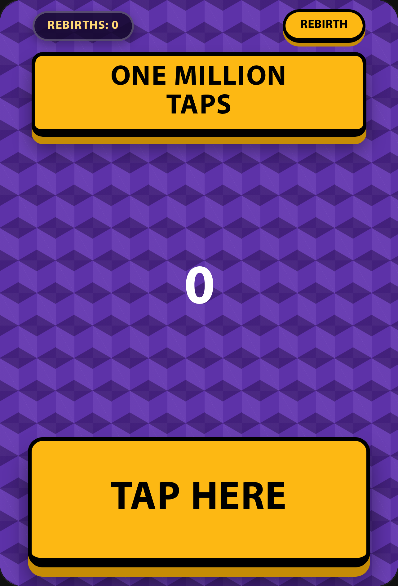 One Million Taps cover