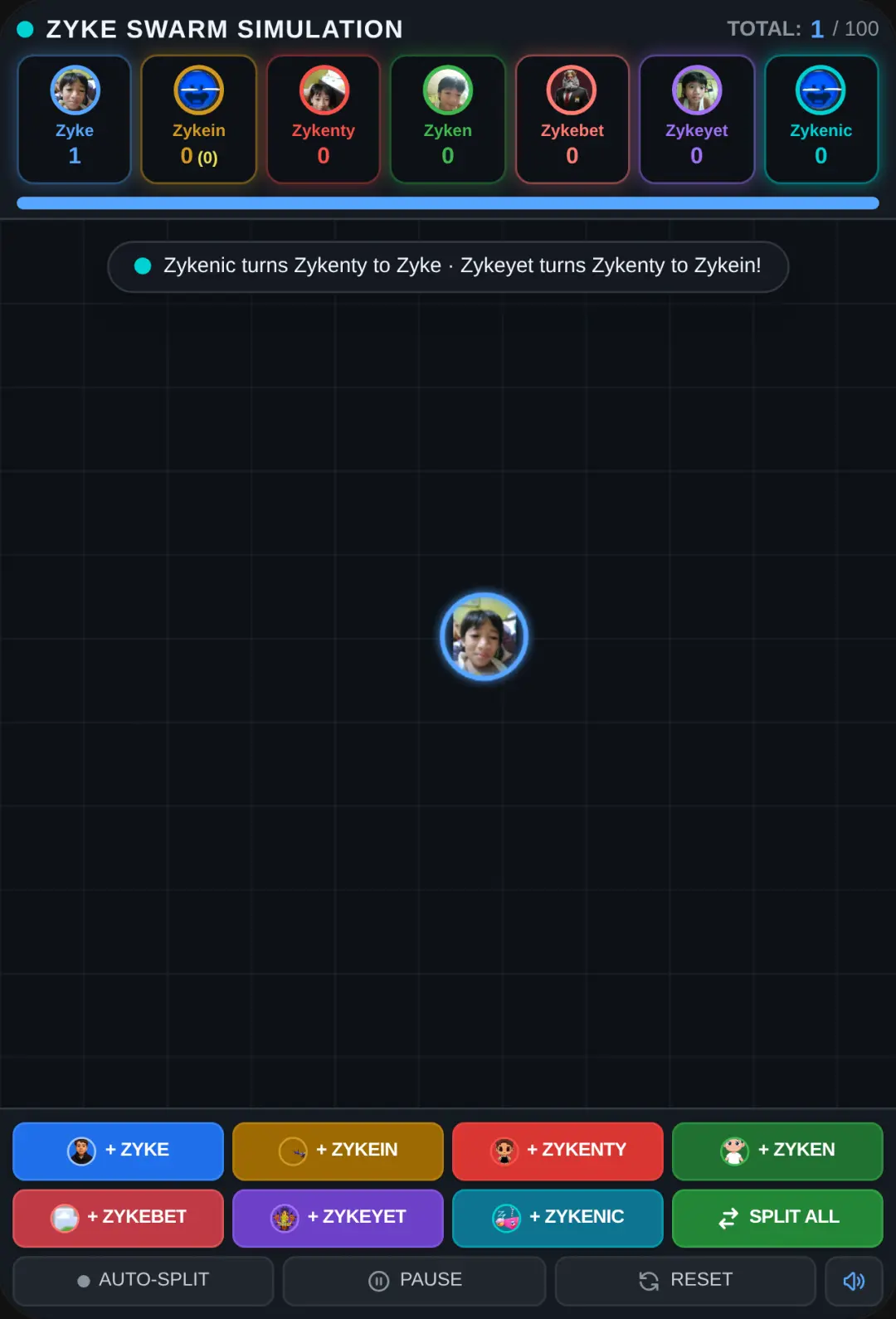 Zyke Swarm Simulation cover