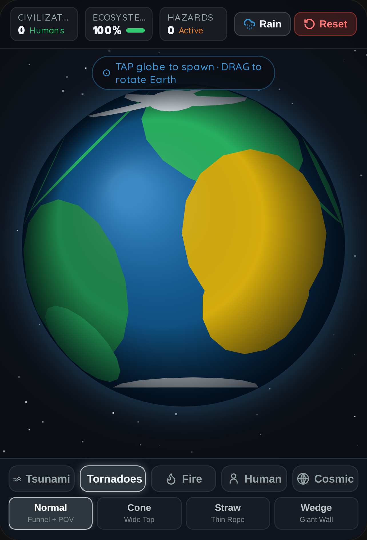 Earth Sandbox — Disasters & Civilizations cover