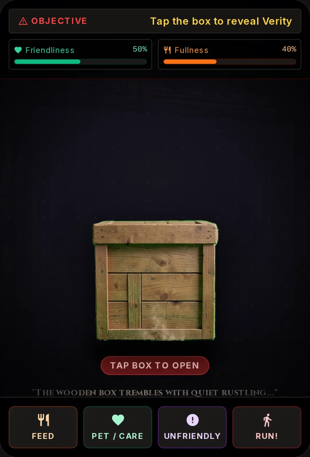 Verity In A Box cover