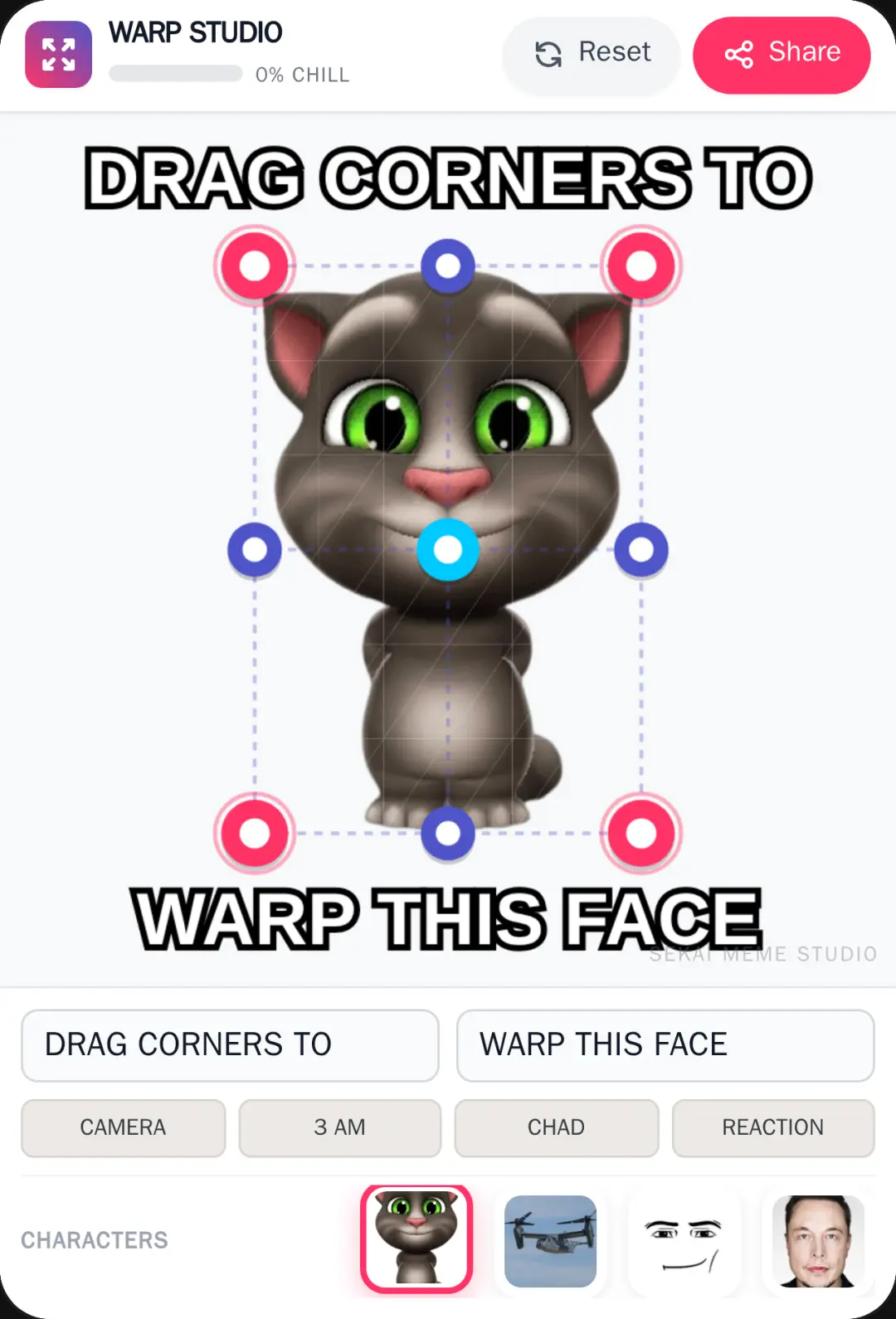 Meme Warp Studio cover