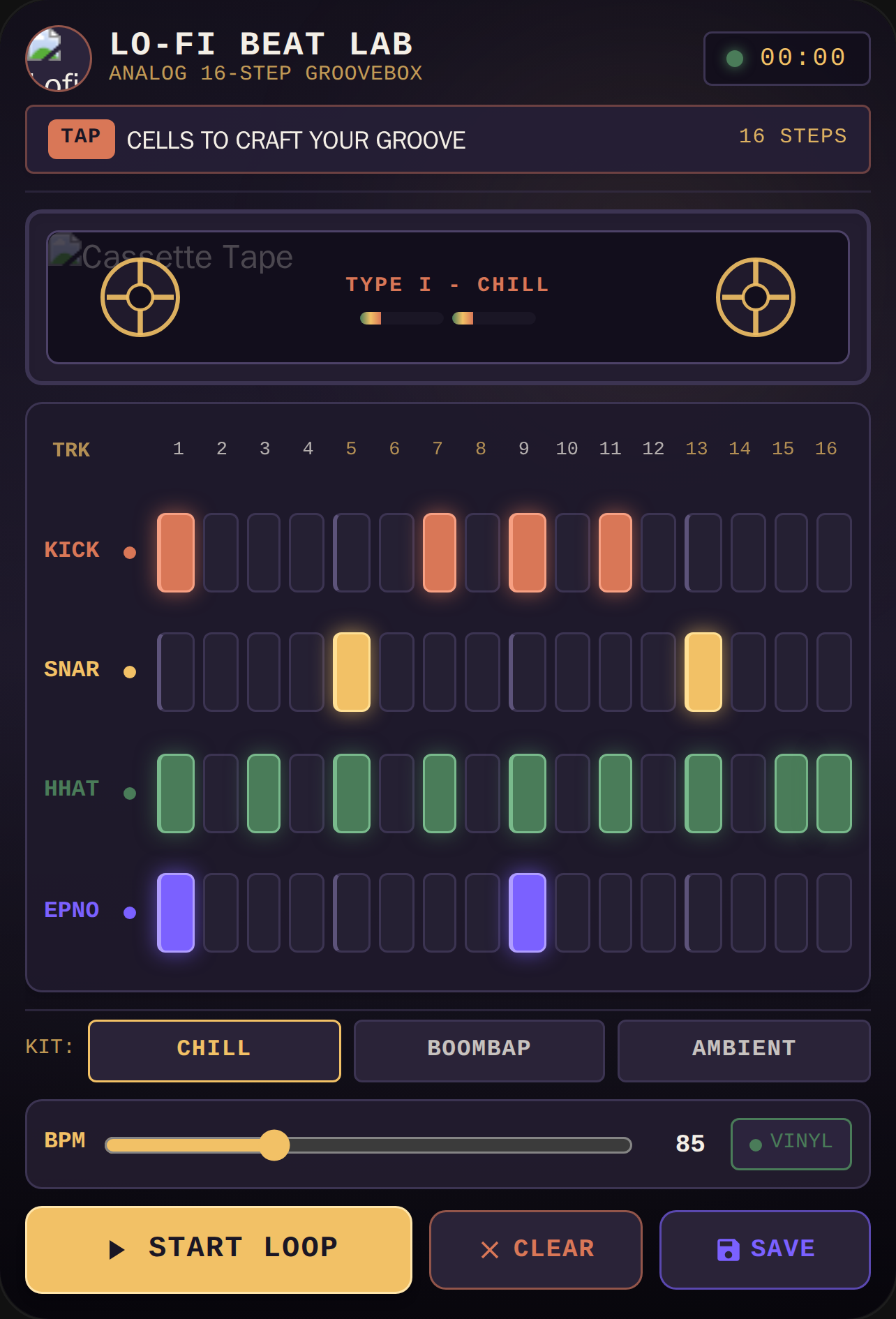 Lo-Fi Beat Sequencer cover