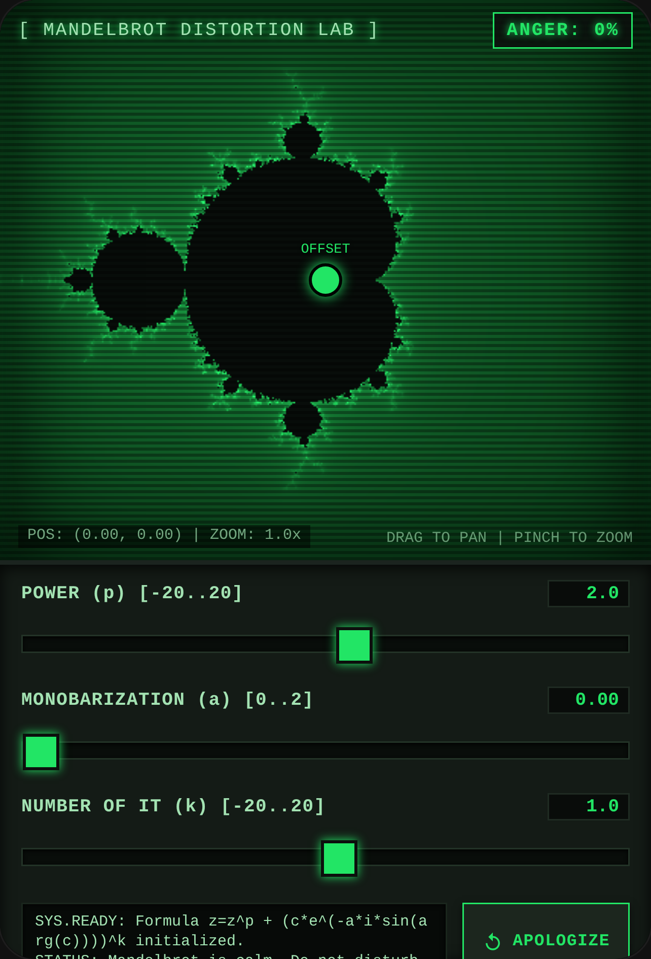 You Annoy The Mandelbrot cover