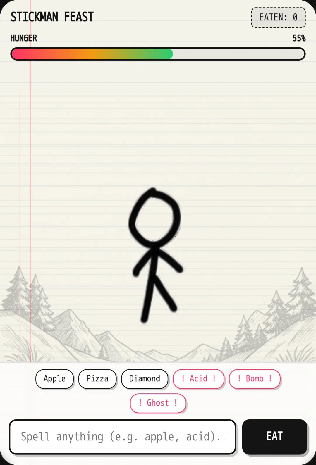 Stickman Feast: Spell & Eat cover
