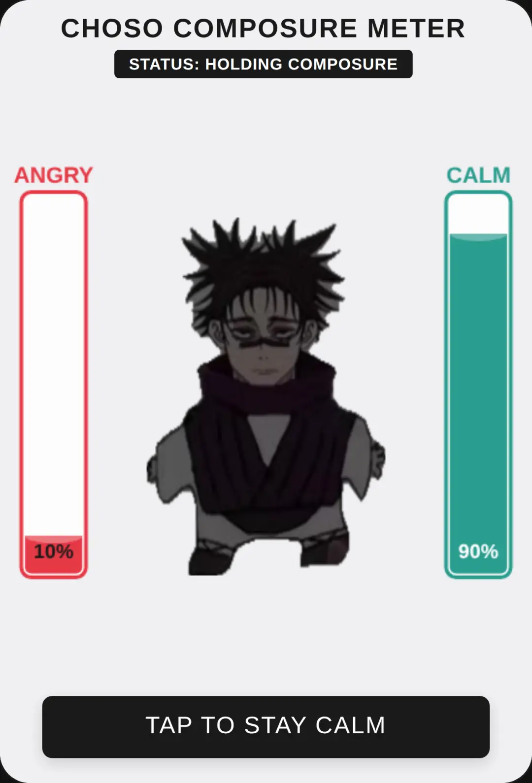 Choso Crashout Meter cover