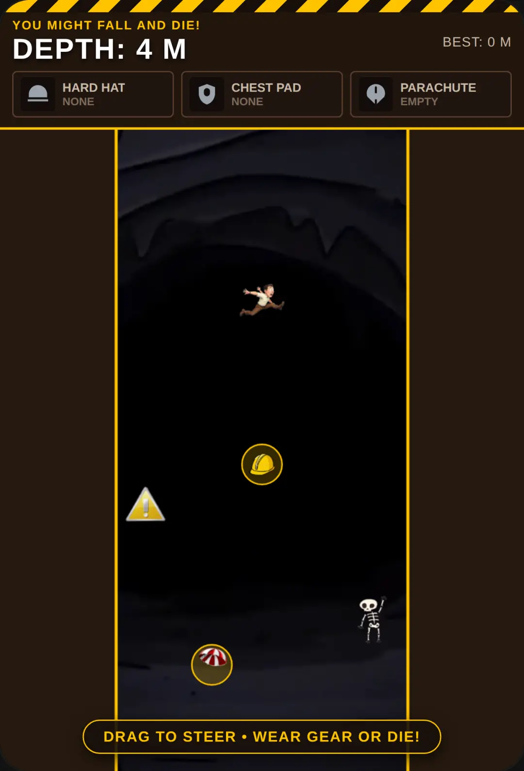 Be Careful! You Might Fall and Die! cover