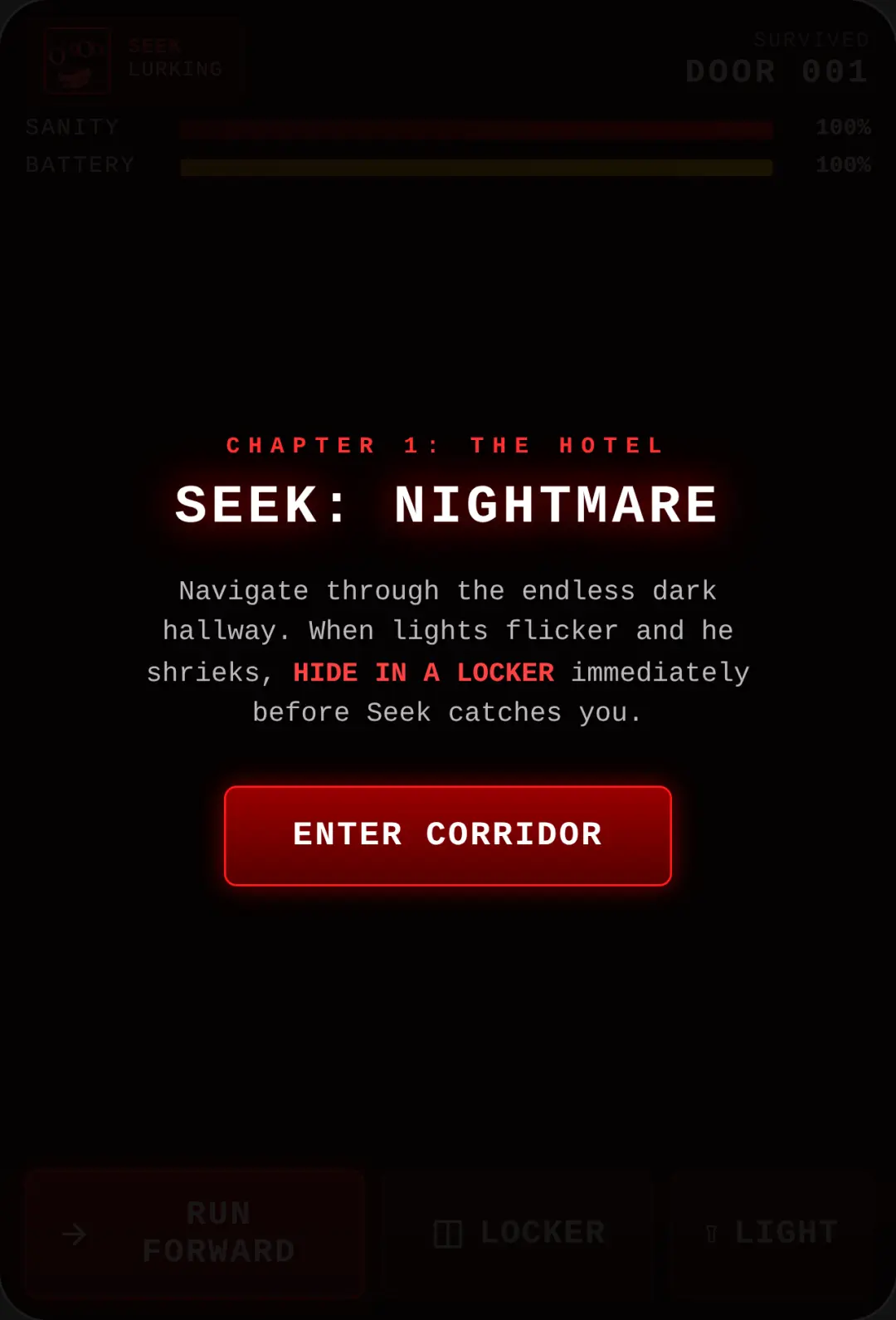 SEEK: Endless Nightmare cover
