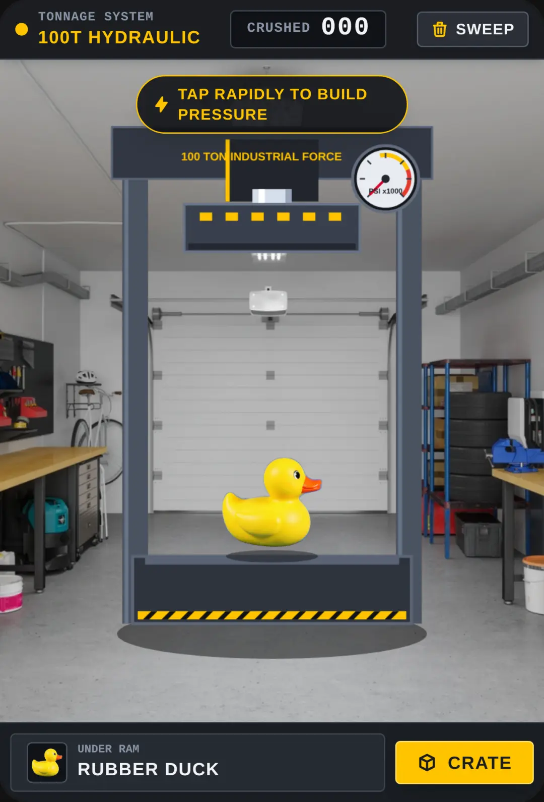 HYDRAULIC PRESS - CRUSHING SIMULATOR cover