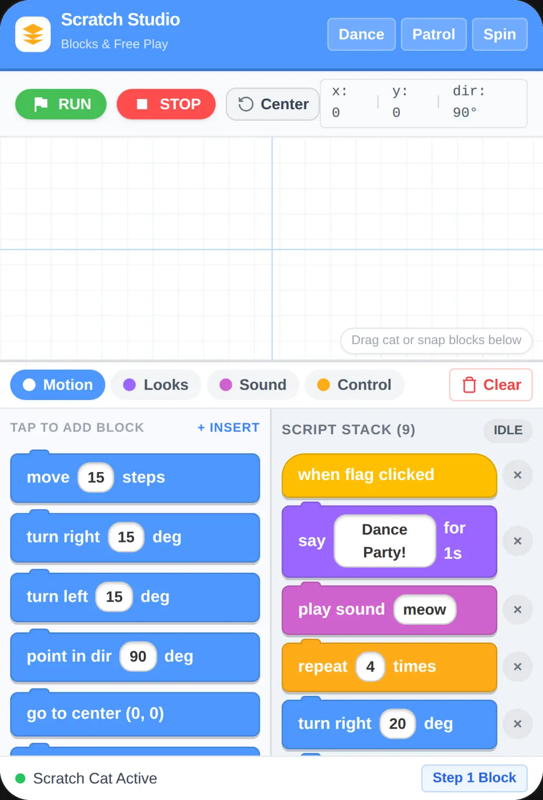 Scratch Studio - Blocks & Free Play cover