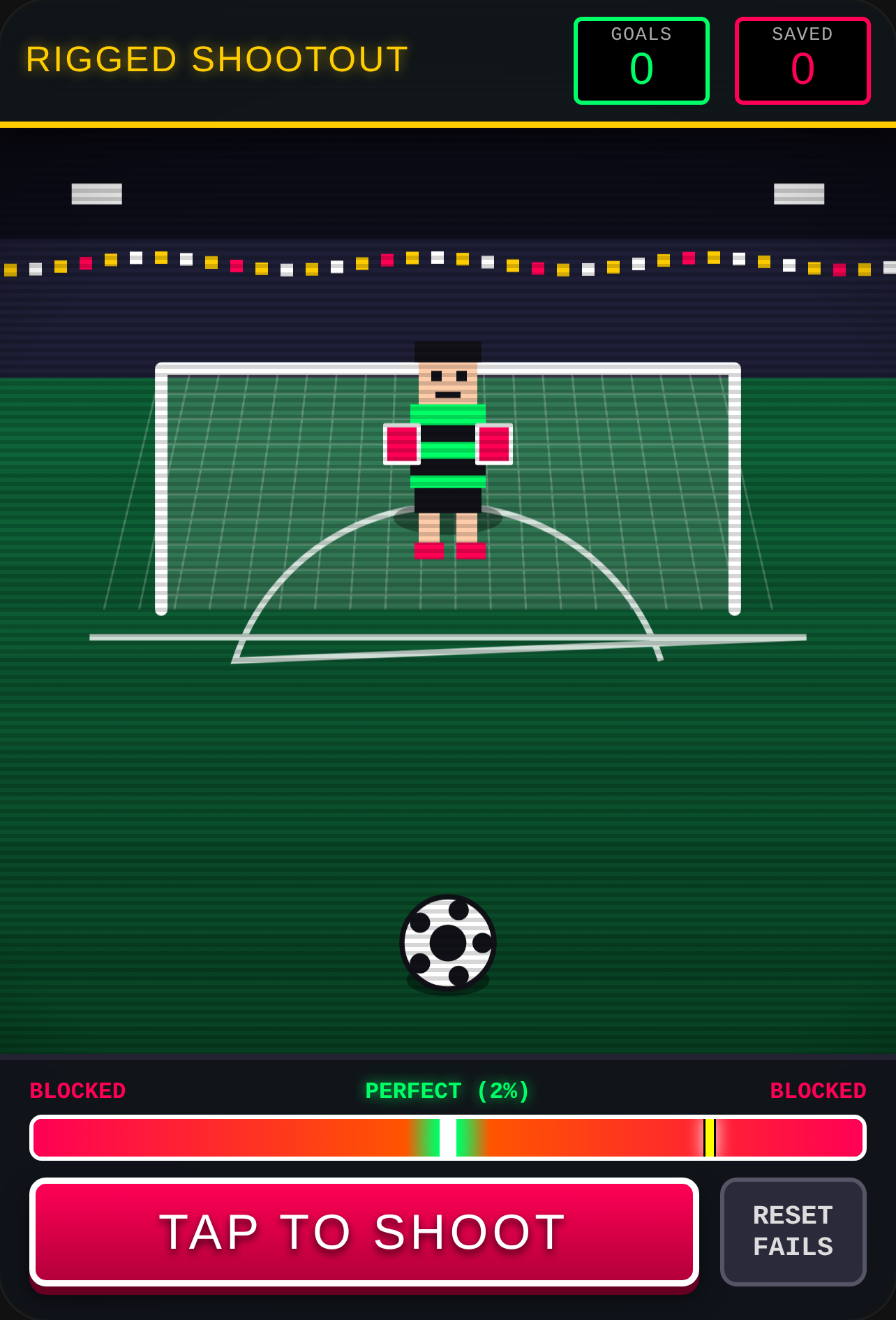 RIGGED PENALTY SHOOTOUT (almost impossible to score!!) cover