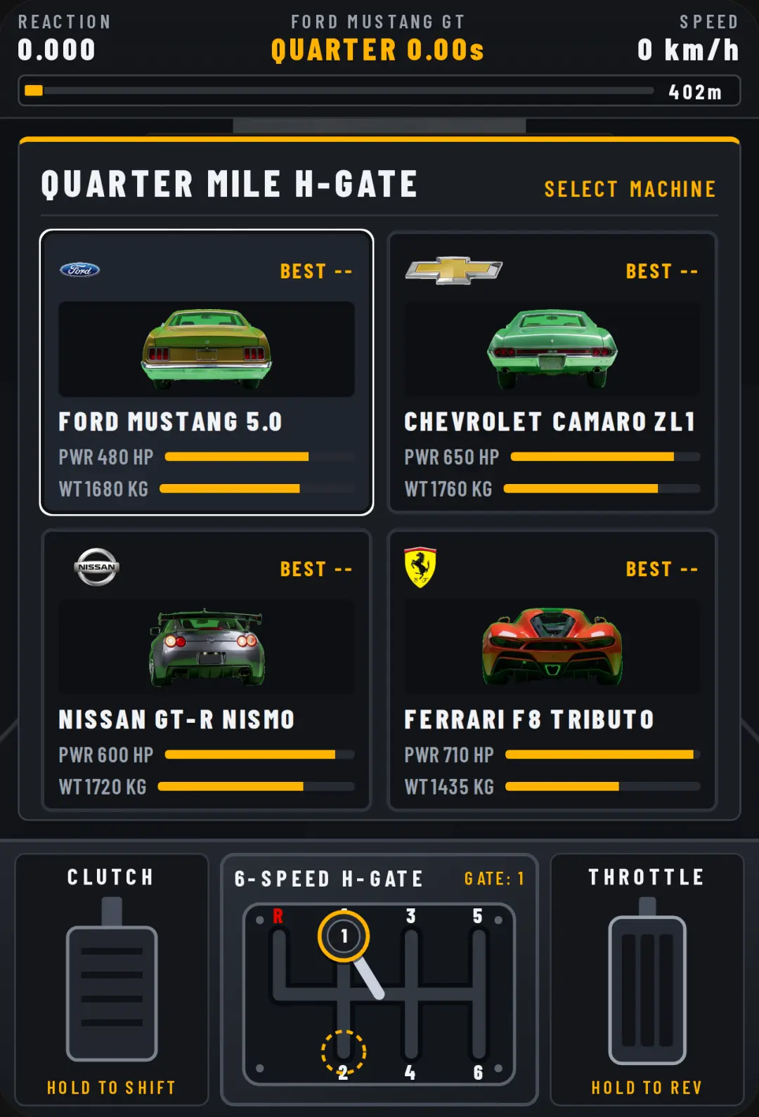 Quarter Mile H-Gate cover