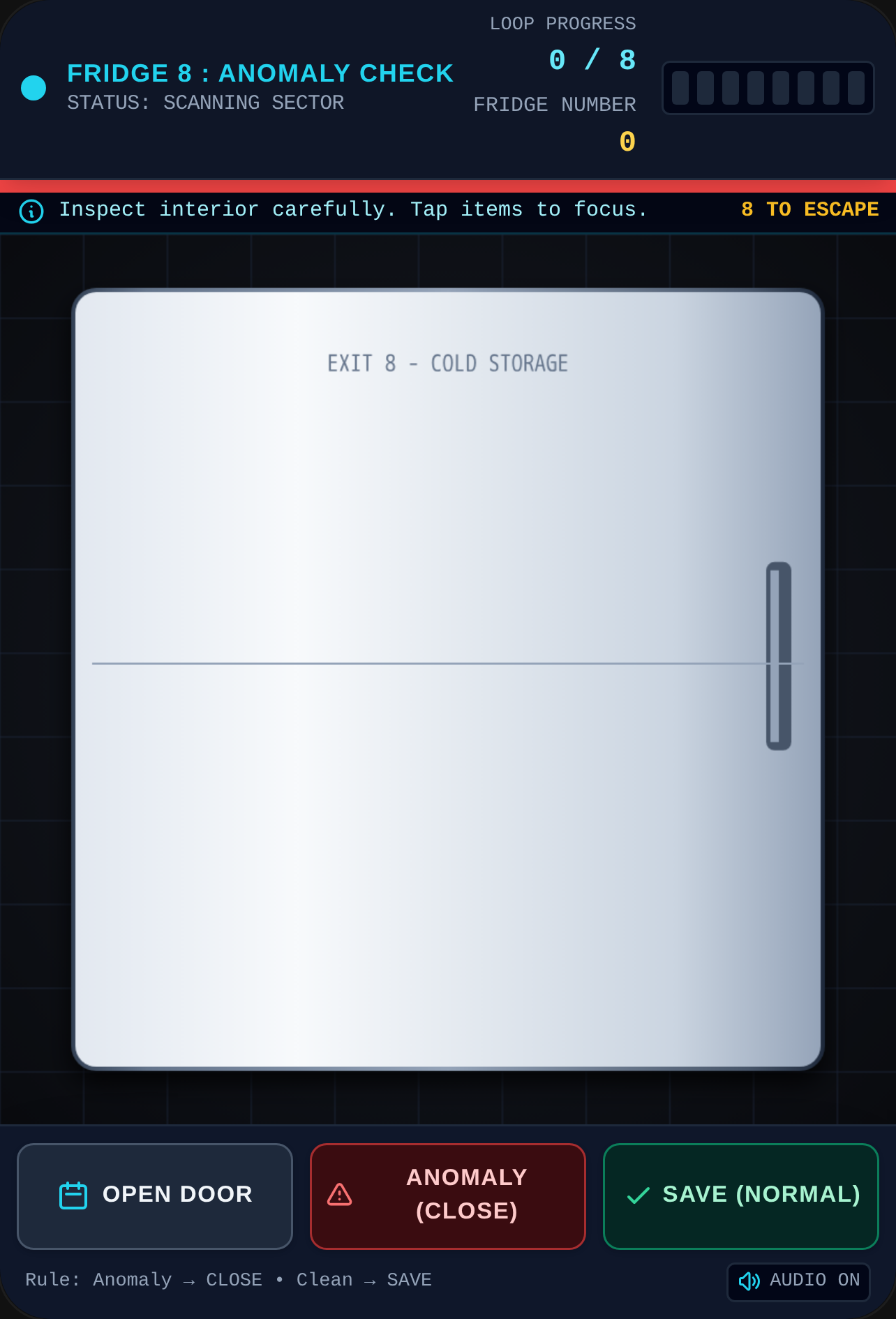 FRIDGE 8: ANOMALY CHECK cover
