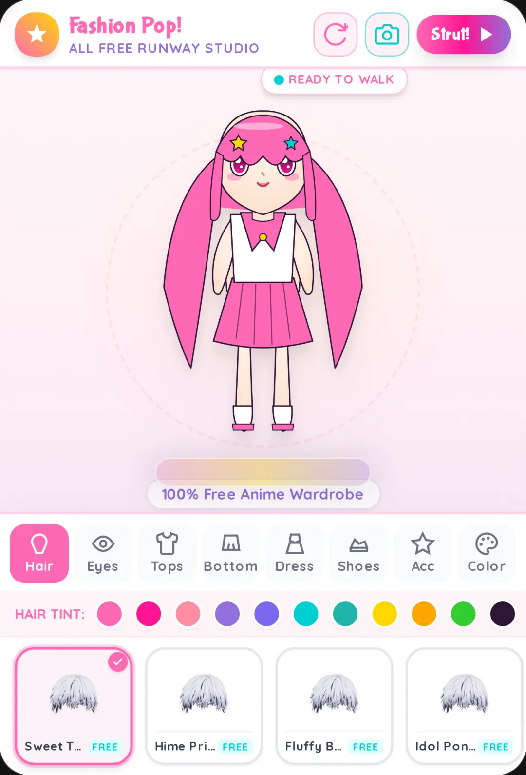 Fashion Pop! Anime Runway cover