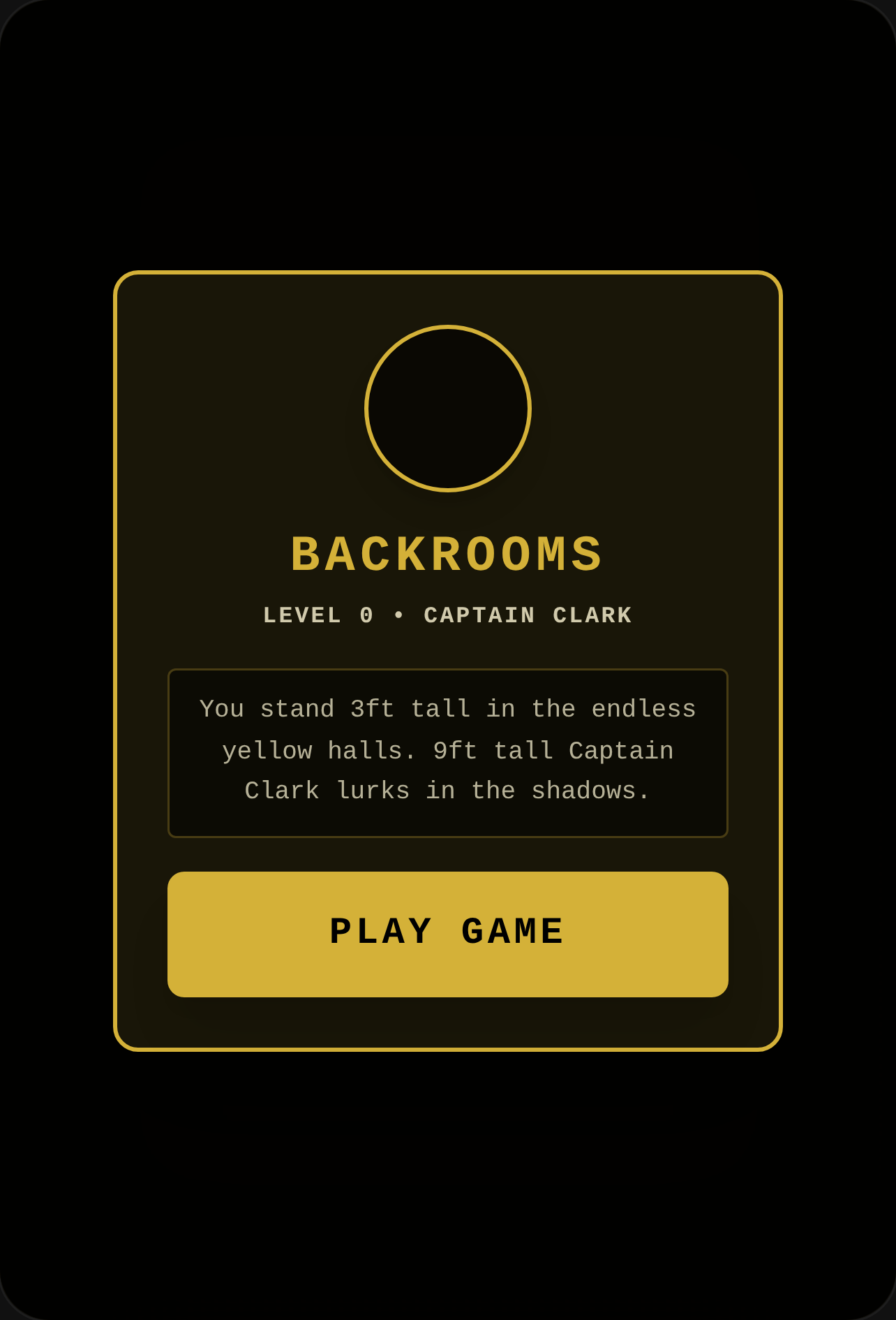 BACKROOMS: ESCAPE CAPTAIN CLARK cover