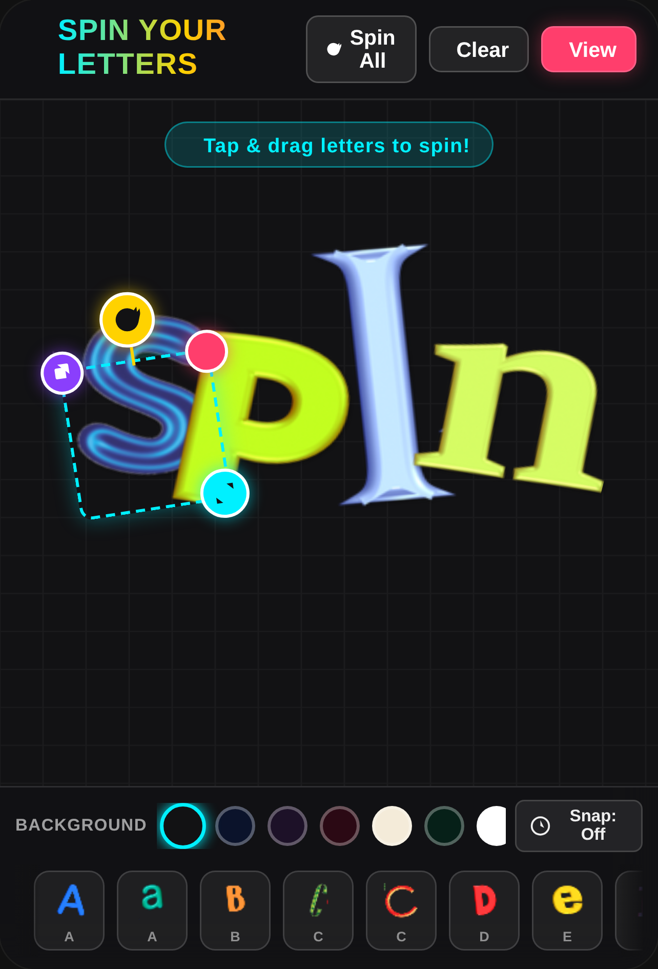 Spin Your Letters cover